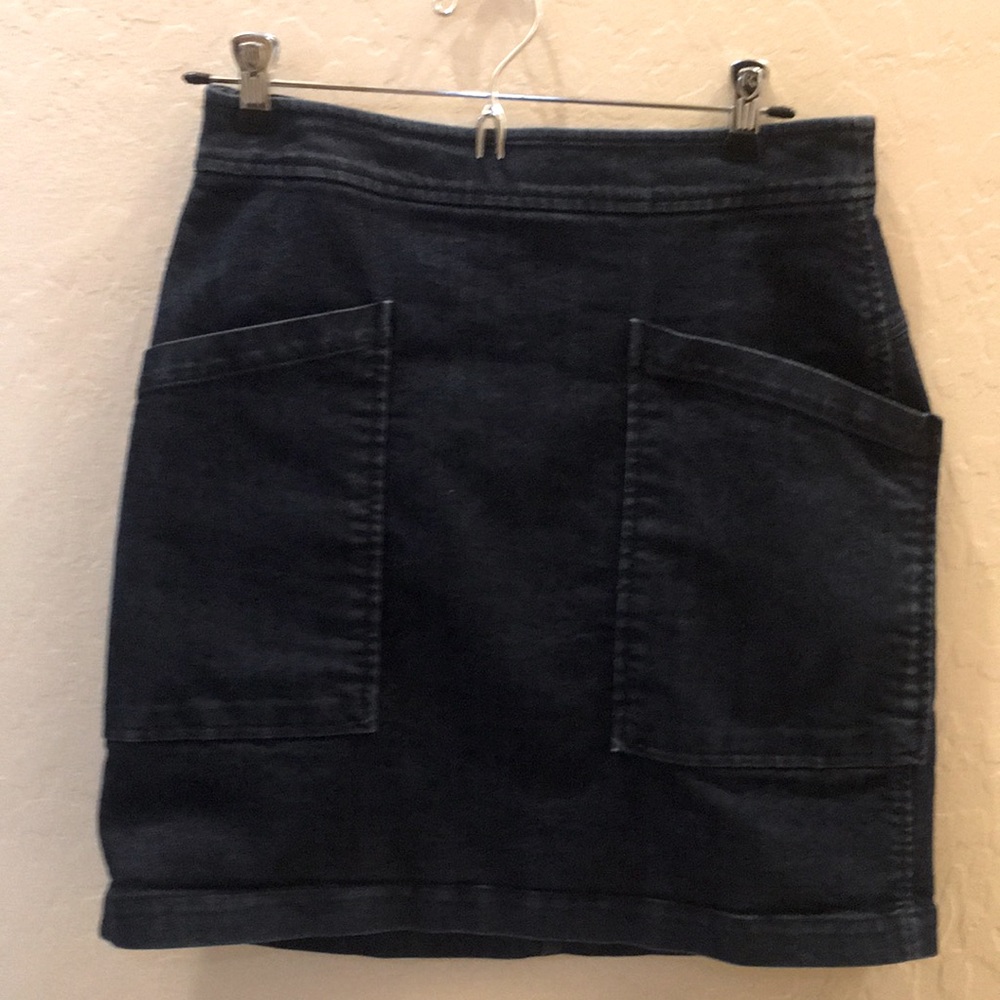 Loft denim skirt